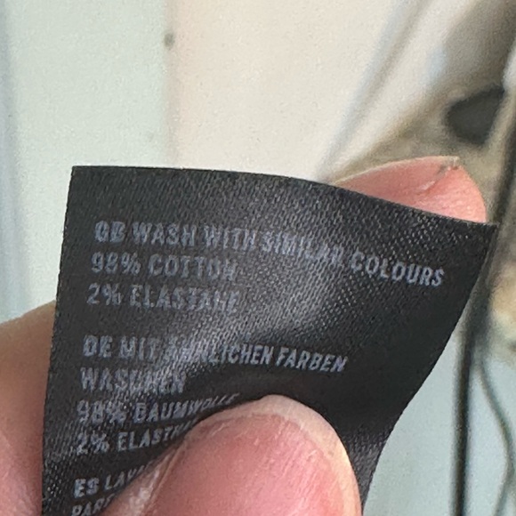 MTWTFSS Weekday Friday Blue/ Black Jeans, Size 31W/34L - Picture 7 of 10